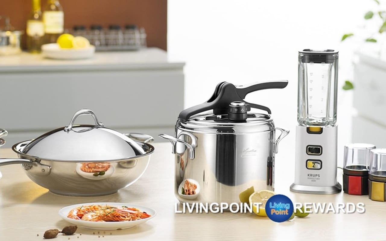 รายการของรางวัลแลกแต้มสะสมในหมวดเครื่องครัว